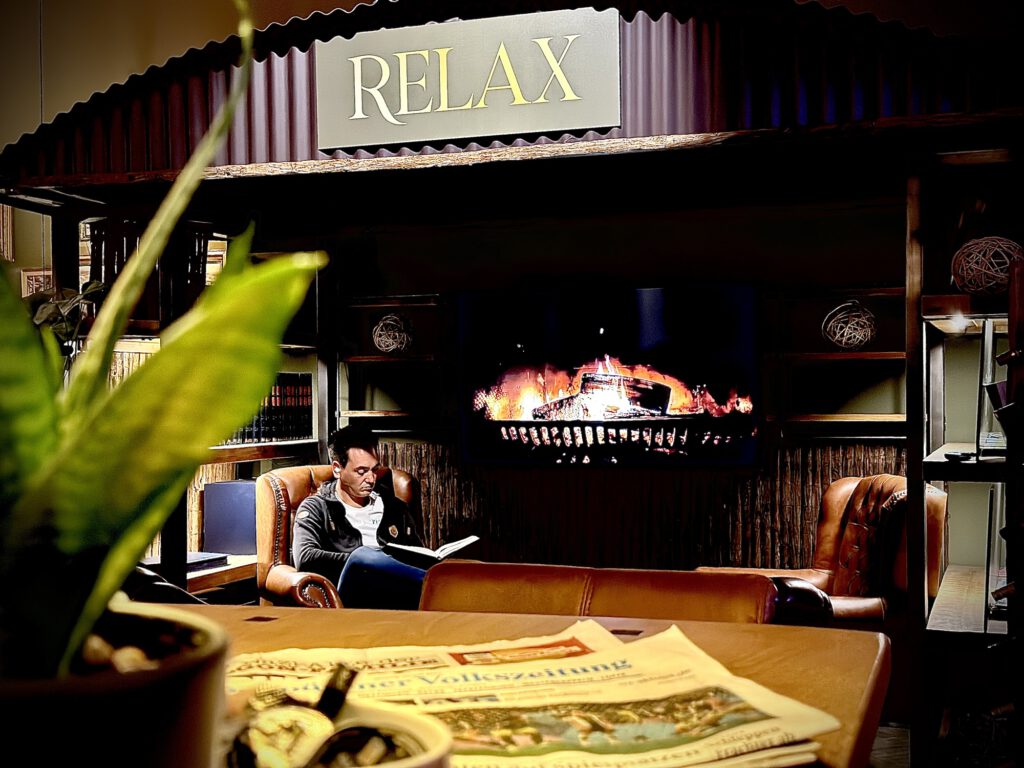 Relax Bereich im Privathotel Riesenbeck