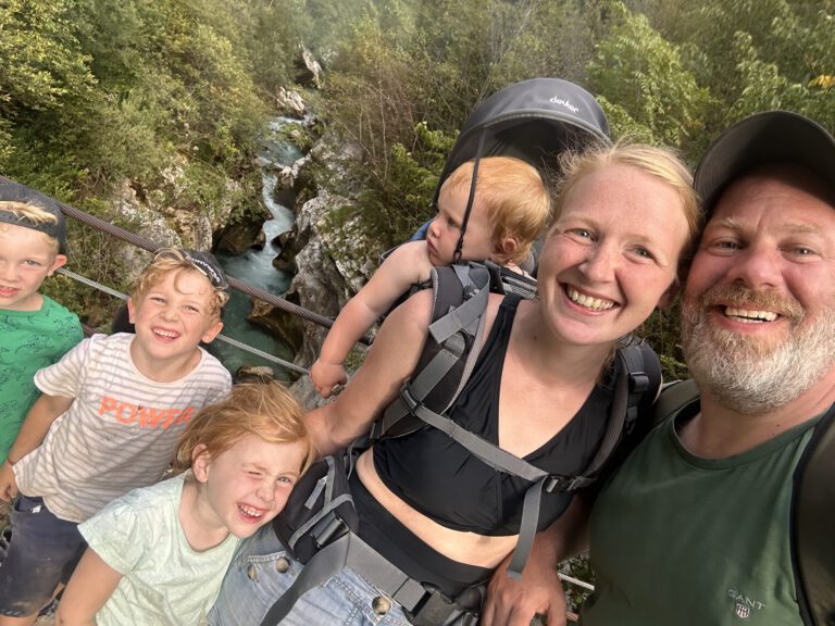 Familie Lammers in Slowenien
